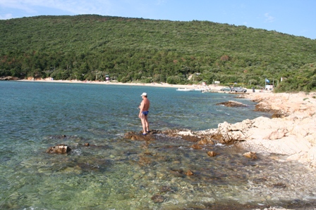 Partie de pche sur l'Ile de Cres