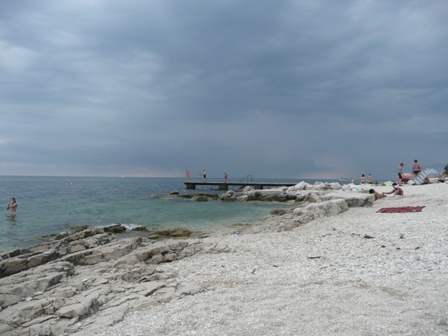 Plage du camping Amarin