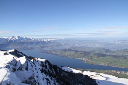 Vue depuis le Rigi Klum