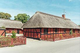 Maison au toit de chaume