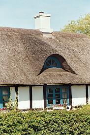 Maison au toit de chaume